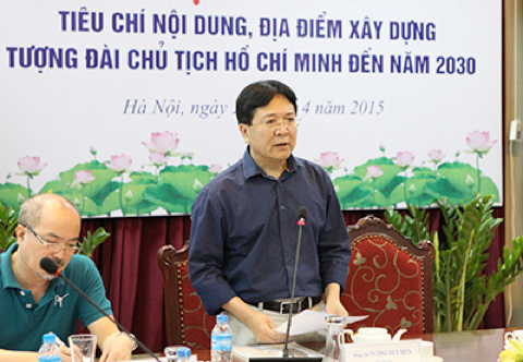 Thứ trưởng Bộ VHTTDL Vương Duy Biên phát biểu tại hội thảo